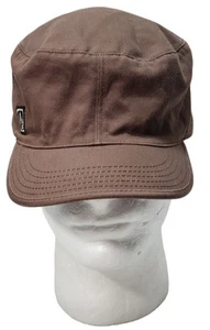 Vintage Volcum Scout Army Style Hat Cap Brown Size Large 216VP 29745/16 - Picture 1 of 13
