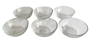6 x Duralex Made In France Glass Bowls 9cm - Picture 1 of 6