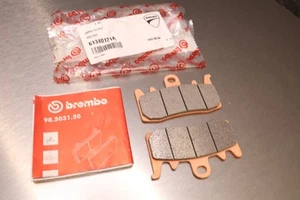 PASTIGLIE FRENO ANTERIORI DUCATI MULTISTRADA PANIGALE BREMBO OEM 61340121A - Foto 1 di 10