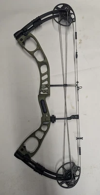 ¡Arco compuesto verde para exteriores Elite Ember! RH 15-29" 10-60lb. Foto 1 de 4