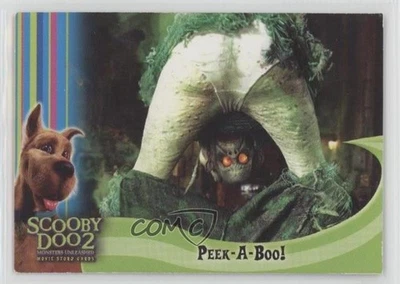 2004 Inkworks Scooby Doo 2: Monsters Unleashed Box Loaders Peek-A-Boo! #BL-1 b6s - Image 1 of 3