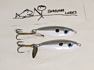 Señuelos cucharas de plomo losa jigging de fundición de pesca SHAD de 2-1 oz - Imagen 1 de 6