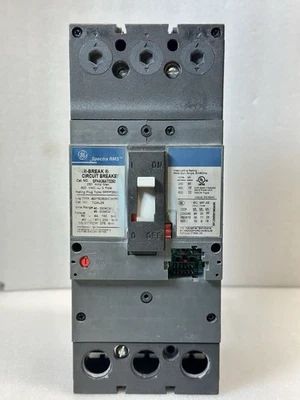 GE Spectra RMS SFHA36AT0250 Hi-Break Circuit Breaker 250A 3-Pole 600VAC- - Image 1 of 4