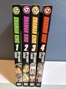 Shaman King Manga Volumes 1 2 3 4 English - Picture 1 of 5
