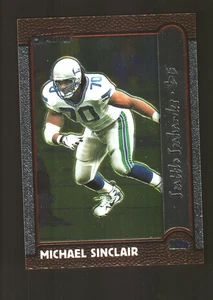 1999 Bowman Chrome  #73 - Michael Sinclair - Seattle Seahawks  99-407 - Picture 1 of 2