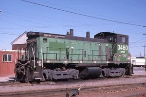 Original Dia: BNSF SW1500 3460 - Burlington Northern Lack - Bild 1 von 1
