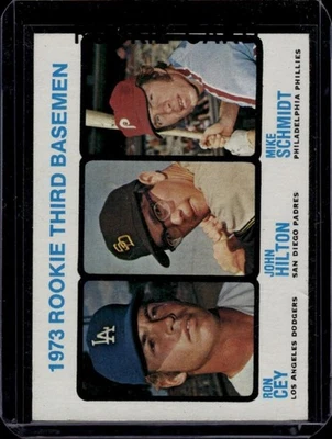 1973 Topps #615 Рон Кей/Джон Хилтон/Майк Шмидт RC дебютант карта Phillies EX - Изображение 1 из 2