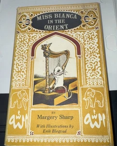 1970 FIRST EDITION MISS BIANCA IN THE ORIENT MARGERY SHARP HC/HARDCOVER - Bild 1 von 5