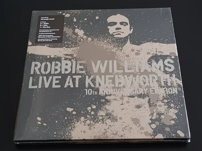 Live at Knebworth [10th Anniversary Edition] by Robbie Williams (2CD+2DVD+BLURAY - Image 1 of 4