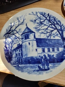  Sammelteller der Stadt Unna aus dem Jahre 1979 Echt KOBALT BLAU - Bild 1 von 2