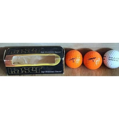 Lote de 6 bolas de golfe Total Golden Ram laranja laser top-flite super alcance SS4 90  - Imagem 1 de 4