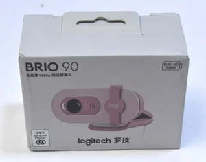 Logitech Brio 90 1080p Full HD Webcam Camera Pink 1920 x 1080 Pixels 960-001625 - Picture 1 of 5