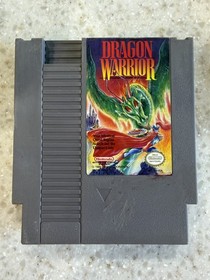 DRAGON WARRIOR ORIGINAL VIDEO GAME Classic Nintendo System CARTRIDGE NES HQ