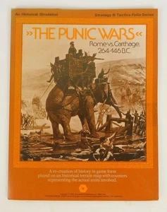 SPI Folio Wargame  Strategy & Tactics  The Punic Wars Rome vs Cart Bag Unopened - Picture 1 of 3