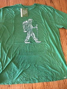 Wild Tribute 2XL Nationalpark grün T-Shirt The TRAILS ARE CALLING - Bild 1 von 8
