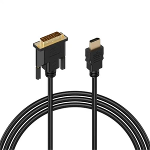 High Speed DVI to HDMI Adapter Cable Gold Plated Connectors - 6ft - Picture 1 of 7