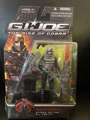 New 2008 GI Joe Rise of Cobra: Neo-Viper Action Figure Attack on the GI Joe Pit - Image 1 of 2