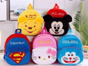 1x Pooh Bag Animal Cartoon Shoulder Bag Kindergarten Schoolbag Backpack - Picture 1 of 9