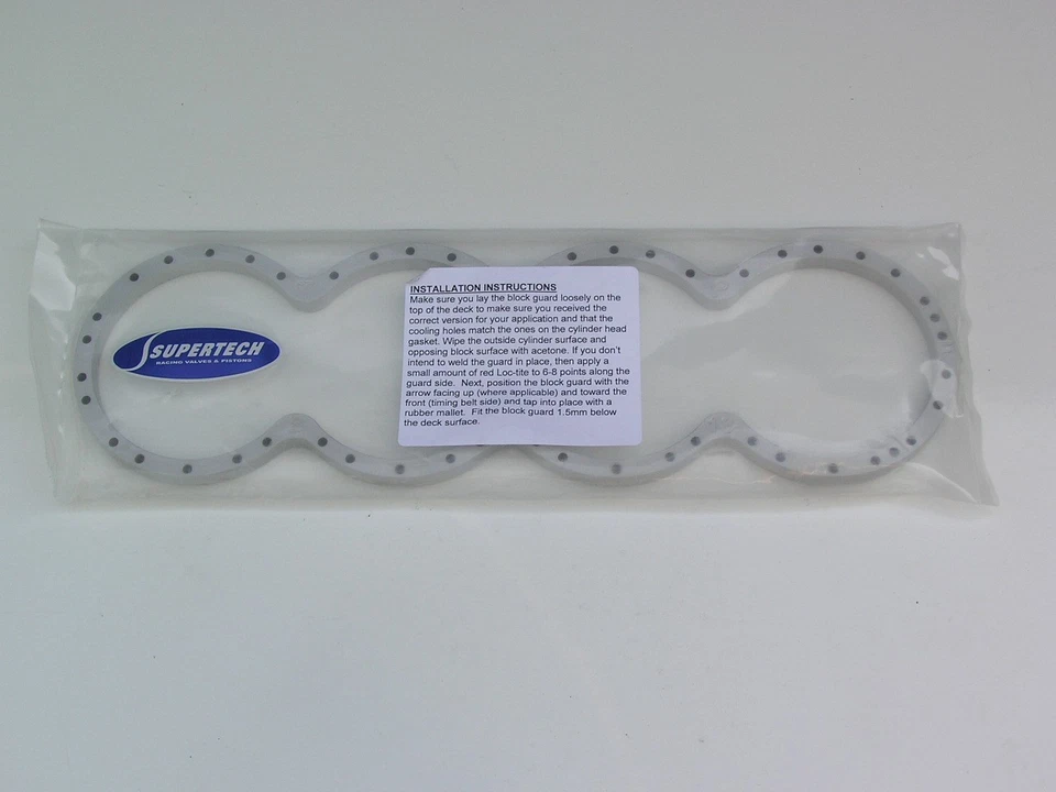 JDM SUPERTECH BLOCK GUARD BLOCKGUARD HONDA CIVIC D16Y8 D16Z6 D15B Si CRX SOHC  - Image 1 of 1