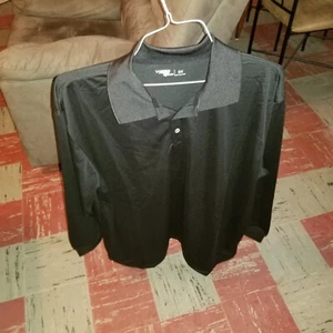 Hero 24 7 Black Long Sleeve Polo Shirt Lot of 10, Size 3XL, Add Own Logo, New - Picture 1 of 3