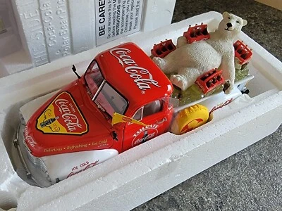 Danbury Mint 1953 Chevrolet Series 3100 "Coca Cola Polar Bear" w/ Paperwork RARE - Image 1 of 4