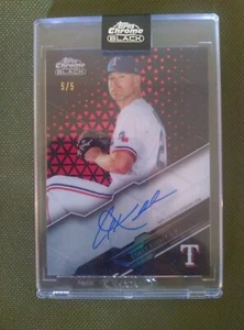 2020 Topps Black Chrome Red Refractor Cory Kluber 5/5 - Bild 1 von 4