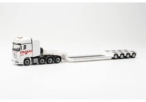 HO Scale Trucks - 317412 - MB Actros Gigaspace low boy semitrailer "STRABAG" - Picture 1 of 5