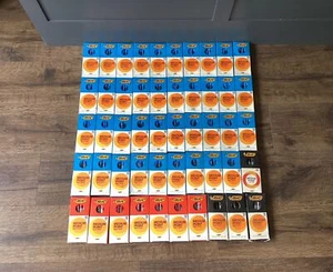 NOS 1970s 50 Boxes Bic Medium Ball Point Plastic Pens Red Blue Black Free Ship - Picture 1 of 9