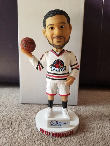 2018 Rockford IceHogs Fred VanVleet Bobblehead Stadium Giveaway New in Box NIB Cover