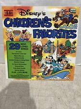 Disney's Children's Favorites Volume II Vinyl LP 1979 Disneyland  Vintage