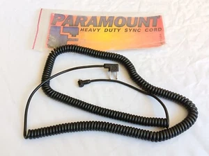 Paramount Heavy Duty Sync Cord Cat # 2-16C Household to PC 16 Foot Coiled - Picture 1 of 4
