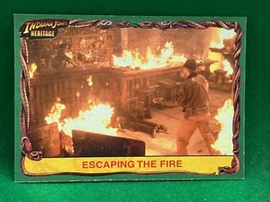 Tarjeta paralela 2008 Topps Indiana Jones Heritage Escaping The Fire #9 d#071/500 - Imagen 1 de 2
