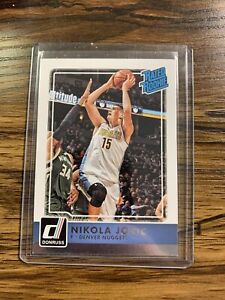 2015-16 Panini Donruss Basketball Nikola Jokic #215 Rated Rookie RC Nuggets