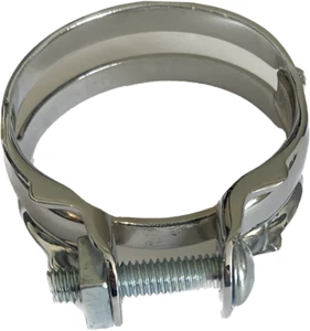Cadillac V12 V16 Large Hose Clamp 2 7/32 Cam Part #6037 Chromed ready to install - Picture 1 of 2