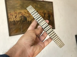 ANTIGUO VINTAGE HECHO A MANO LATÓN BRONCE GRAN PESADO JOYERÍA HACER MOLDE SELLO TINTE SELLO - Imagen 1 de 16