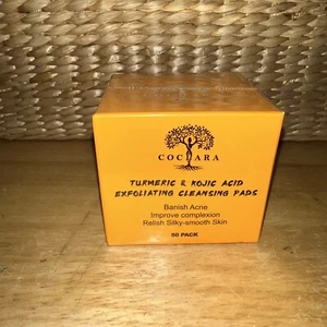 Turmeric Cleansing Pads, Turmeric Exfoliating Face Scrub Pads, Turmeric Cleansin - Picture 1 of 5
