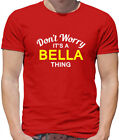 Don'T Worry It's Un Bella Cosa T-Shirt - Cognome Custom Nome Famiglia