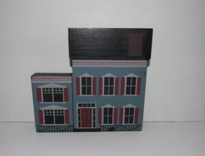 THE CAT'S MEOW WESTBROOK HOUSE KINGSTON NEW YORK HOLZGEBÄUDE SITTER FALINE '91 - Bild 1 von 4