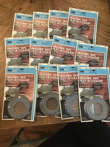 LOT 12 PACKS TrimBrite T1126 Self Adhesive Pin Stripe Tape 1/8’ x 40' NOS Blue - Imagen 1 de 2