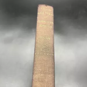 Wörter und Wege des amerikanischen Englisch von Thomas Pyles 1952 - Bild 1 von 5