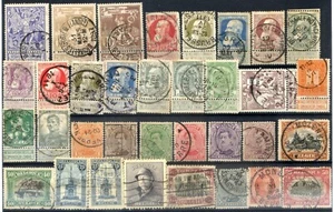 Belgio 1896/1930 - 95 pezzi - usati (m2890) - Picture 1 of 3