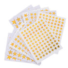  50 Sheets Star Stickers Child Scrap Book Self- Adhesive Labels Removable