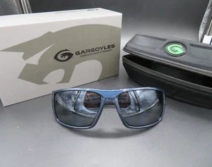 Gafas de sol Gárgolas Rampart azul marino/humo/plateado polarizadas nuevas stock antiguo - Imagen 1 de 8