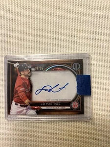2020 Topps Tribute - Tribute Autographs Orange #TA-JDM J.D. Martinez /25 (AU) - Picture 1 of 1
