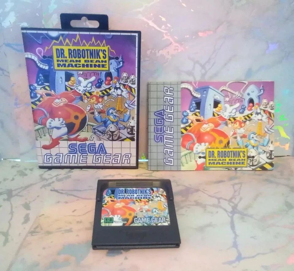 Sega Game Gear Mean Bean Machine boxed new clam case - Image 1 of 4