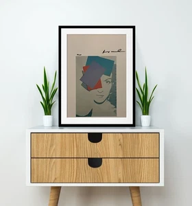 Andy Warhol, litografia originale firmata a mano con certificato di autenticità e valutazione di $ 3.500 - Foto 1 di 12