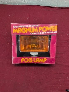 Vintage NOS MAGNUM POWER QUARTZ IODINE FOG LIGHT MODEL 97 WALLFRIN Large Japan - Picture 1 of 13