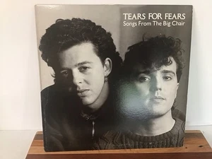 TEARS FOR FEARS~ SONGS FROM THE BIG CHAIR LP~MERCURY 422-824-300-1-M-1 - Foto 1 di 15