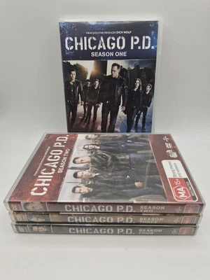 Chicago PD Seasons 1-4 TV Series 1 2 3 4 DVD Bundle Region 4 Crime Show  - image 1 of 4