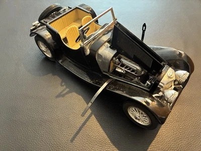 Jaguar SS 100 - 1937 - Modellauto - Burago- 1:18 - Schwarz - Gepflegt - Bild 1 von 4